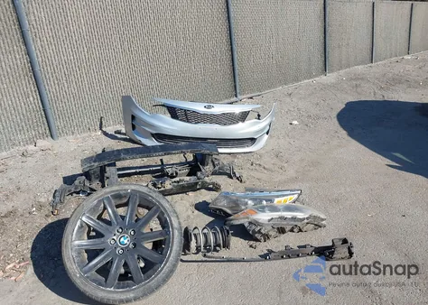 2017 Kia Optima Lx из США, поврежденный, VIN 5XXGT4L30HG122869